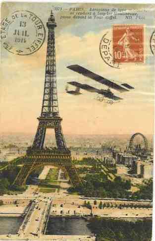 The Eiffel Tower, Paris.
                        Constructed for the 1889 Universelle Paris
                        Exposition celebrating the Centenary of the
                        French Revolution