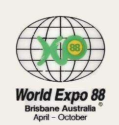 World
                        Expo '88 Globe Logo