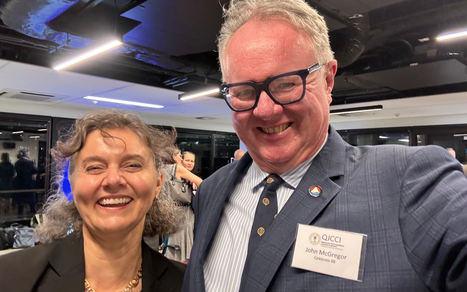 With H.E. Nancy Gordon, Commissioner-General Australia at Expo 2025 Osaka